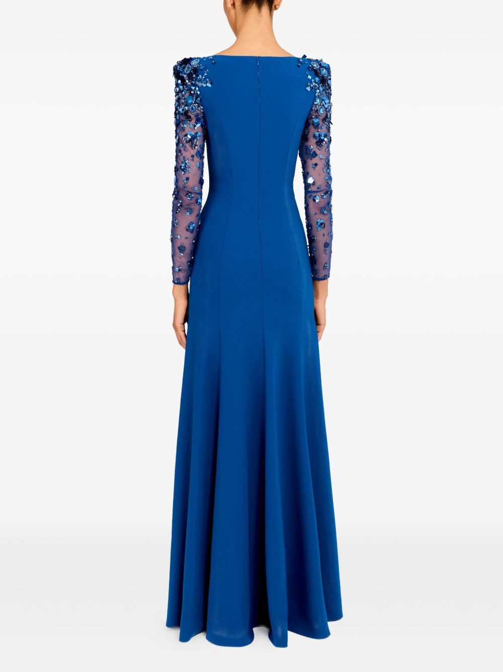 Sylvia sequin-embellished long-sleeve dress - 3