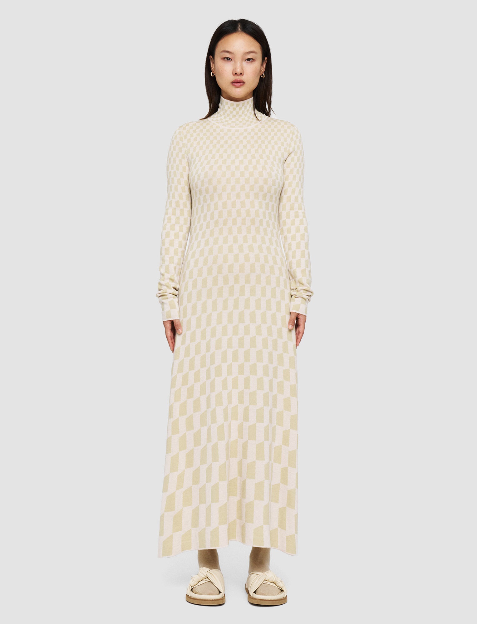 Fine Alcove Jacquard Dress - 3