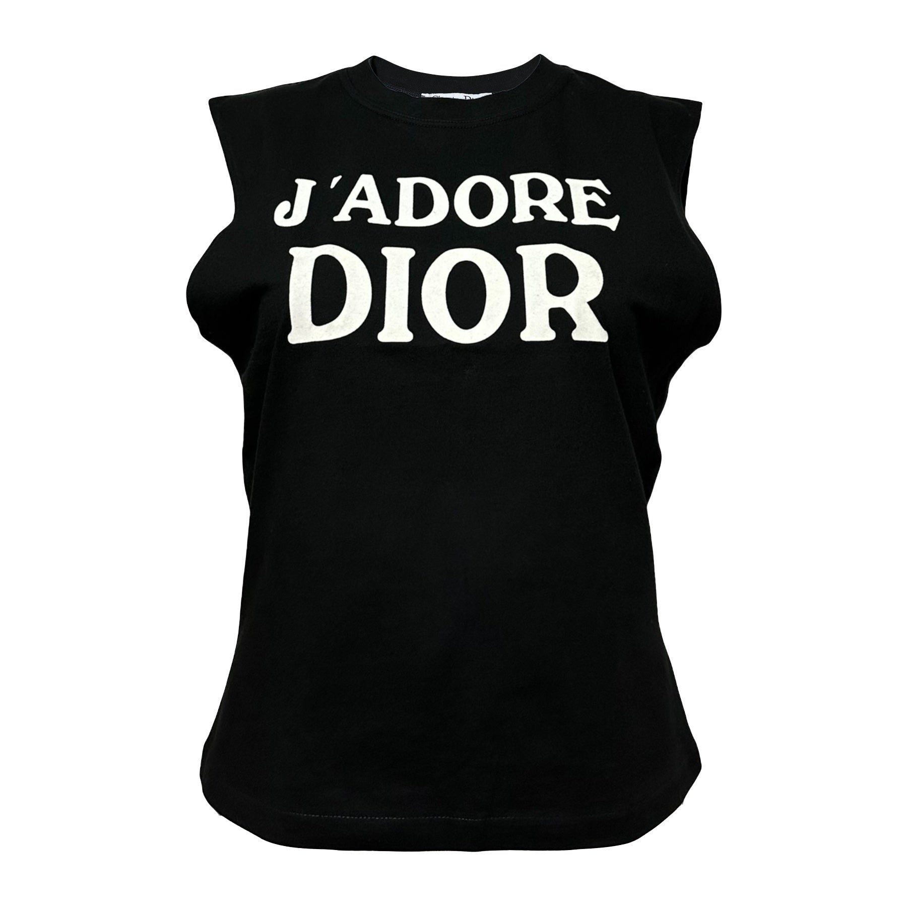 CHRISTIAN DIOR Fall Winter 2001 "J'ADORE DIOR" Tank Top - 1