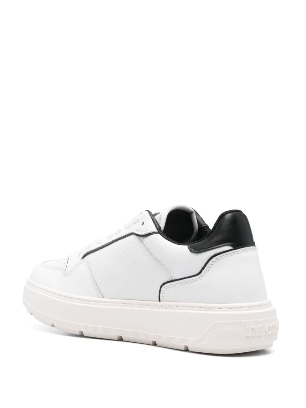 glitter-logo sneakers - 3