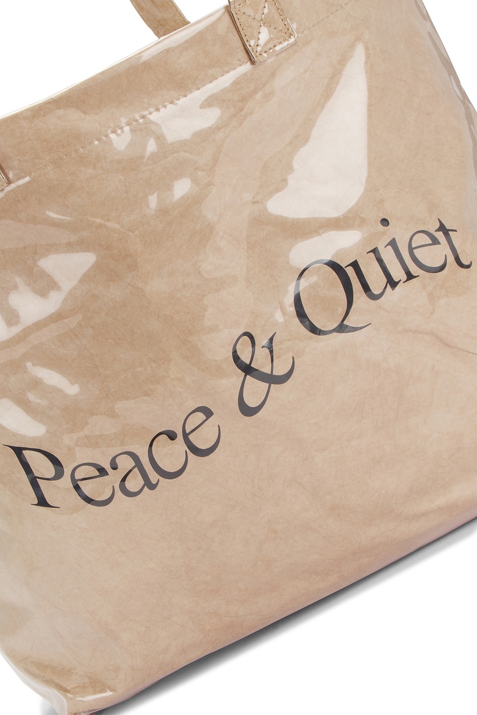 Wordmark Pvc Kraft Tote Bag - 5