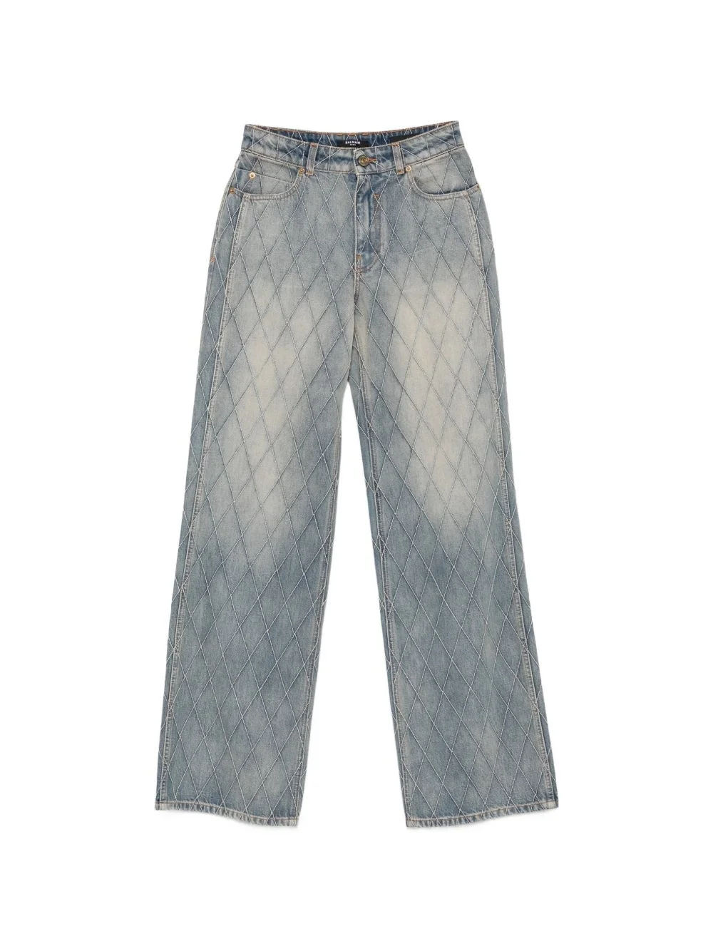 Denim cotton jeans - 1
