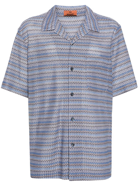 Shirt with chevron pattern - 1