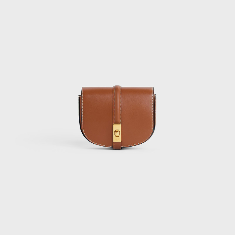 SMALL 16 WALLET ON CHAIN in Shiny Calfskin 1