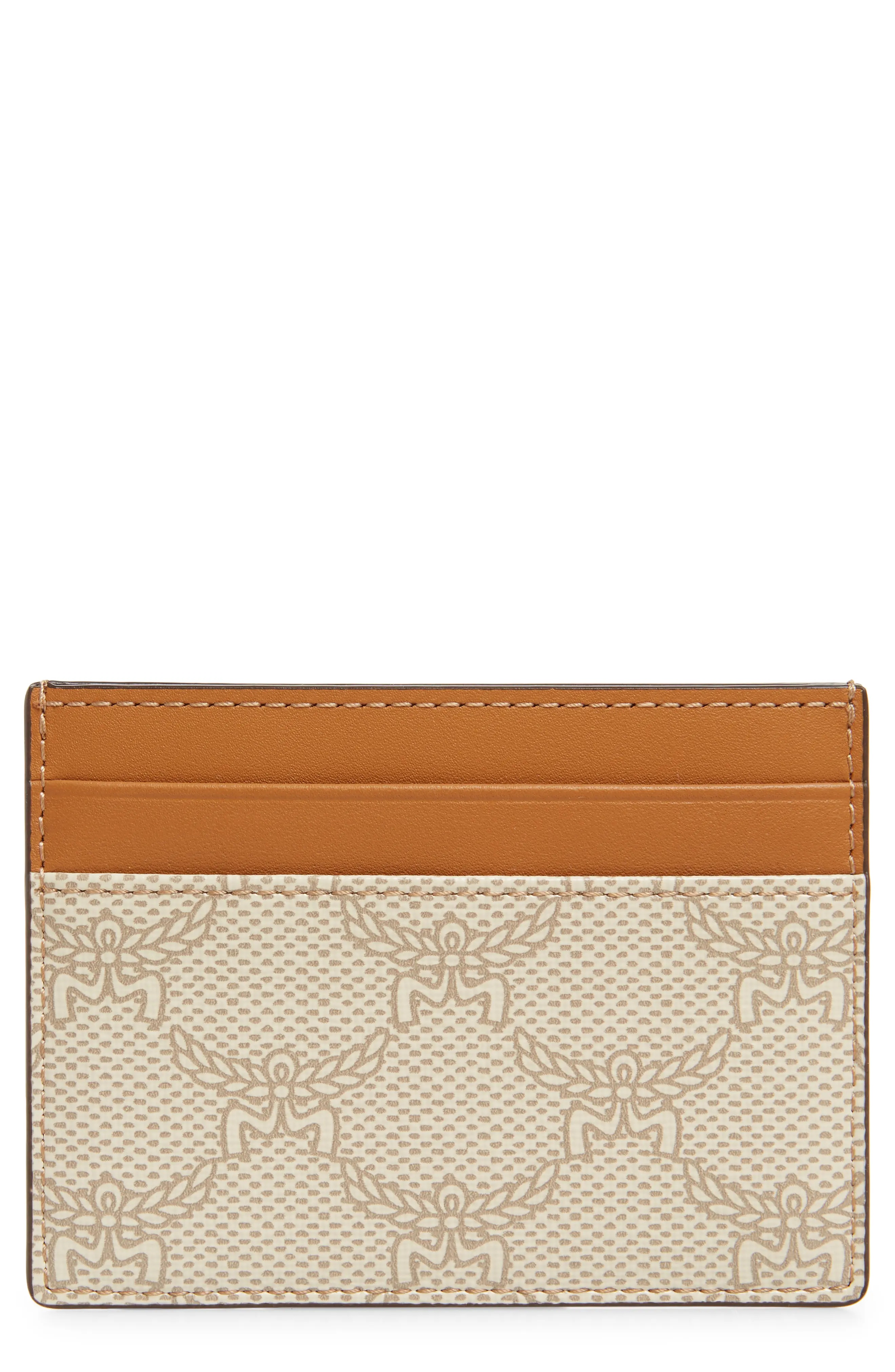 『MCM 』 Himmel カードケース  MYAESAC04 Mini Himmel Card Case in Lauretos Beige | MCM ®US