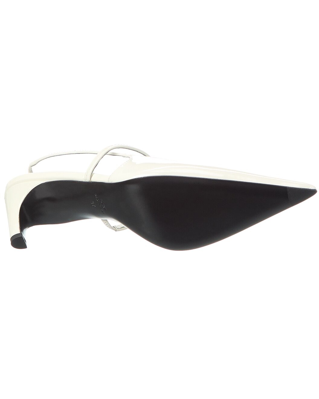 TOTEME Logo Patent Slingback Pump - 4