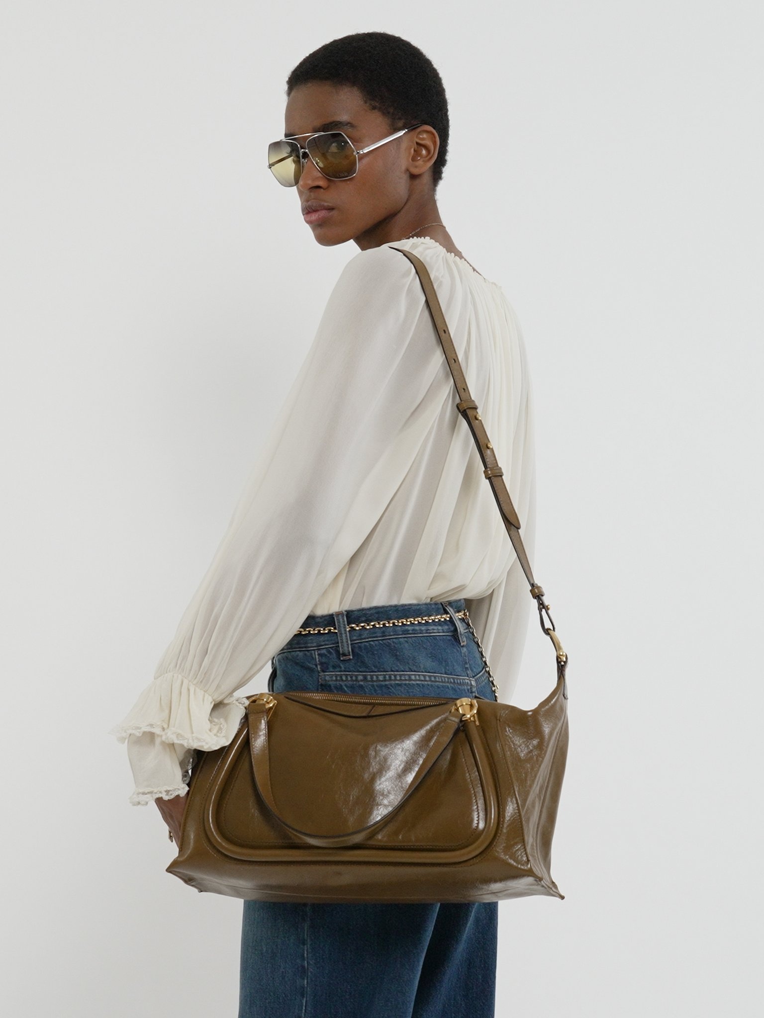 PARATY 24 BAG IN SHINY LEATHER - 4
