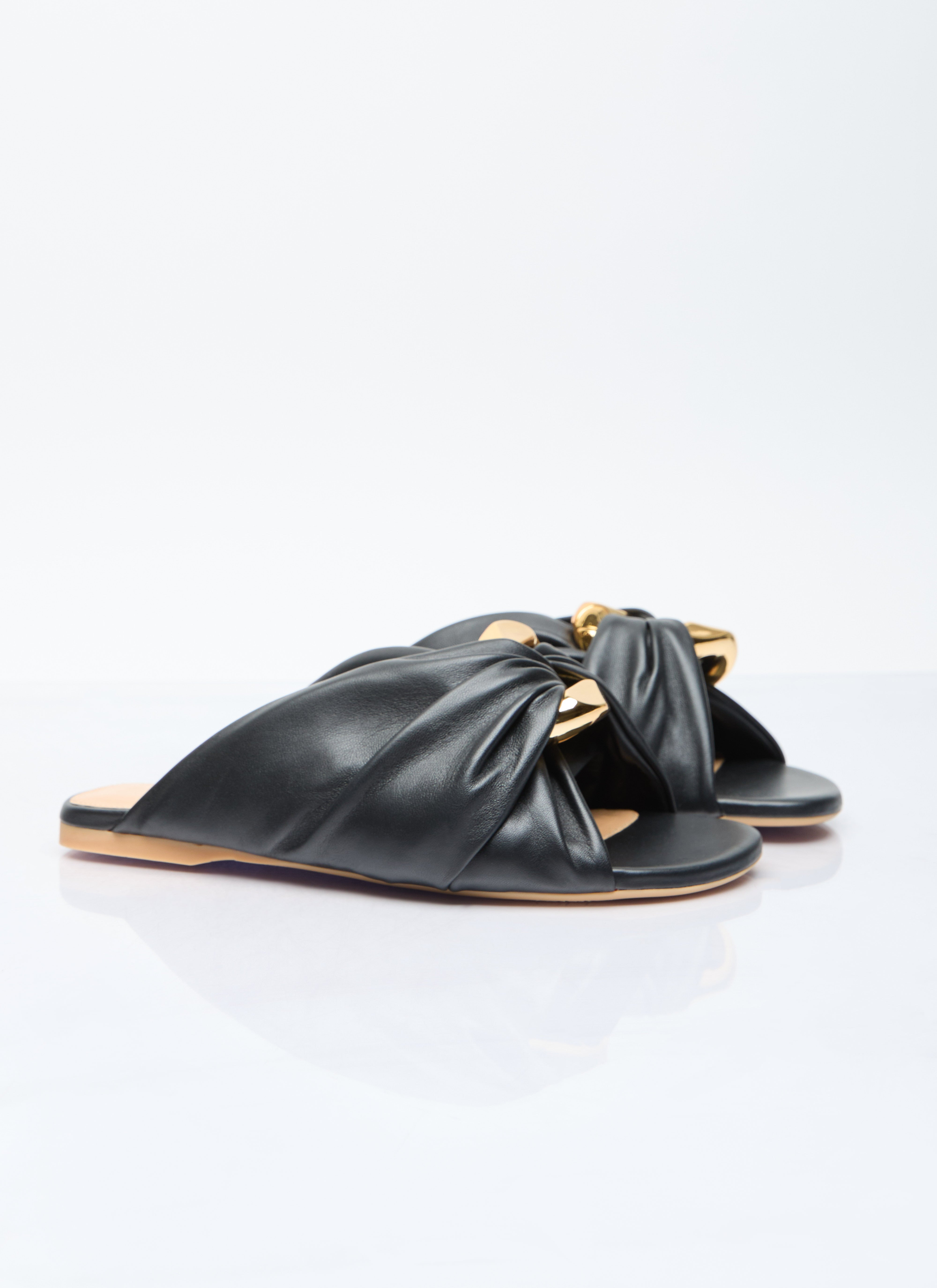J.W. ANDERSON - Jw Anderson Women Corner Leather Flats - 3