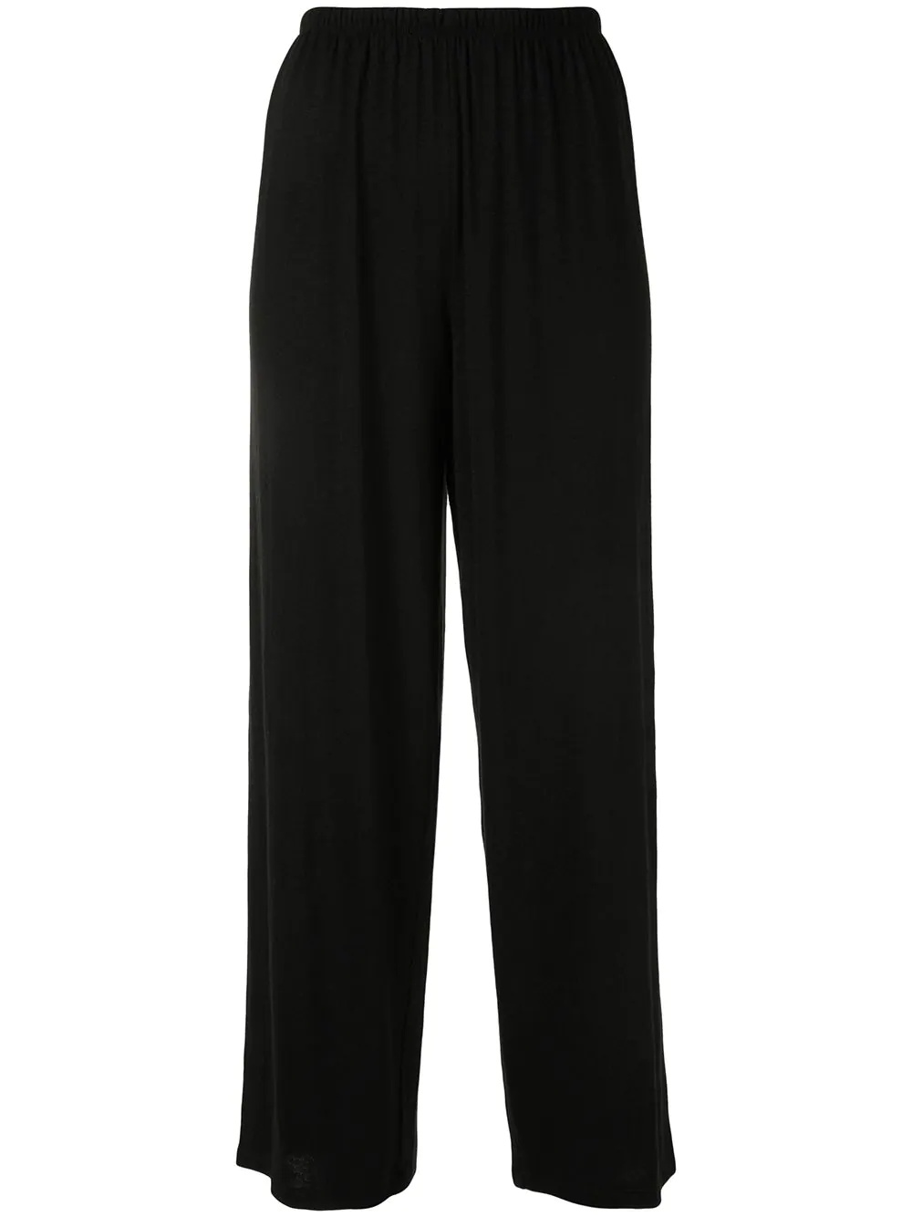 wide leg cropped trousers - 1