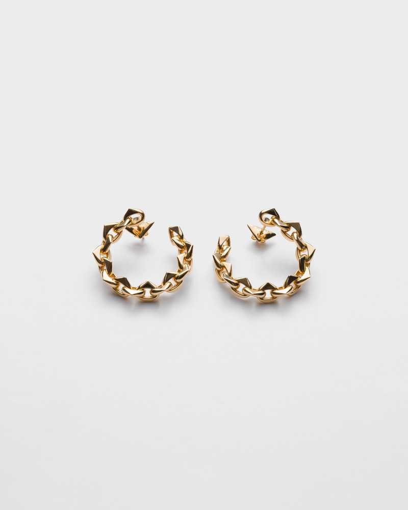 Eternal Gold earrings in yellow gold 1