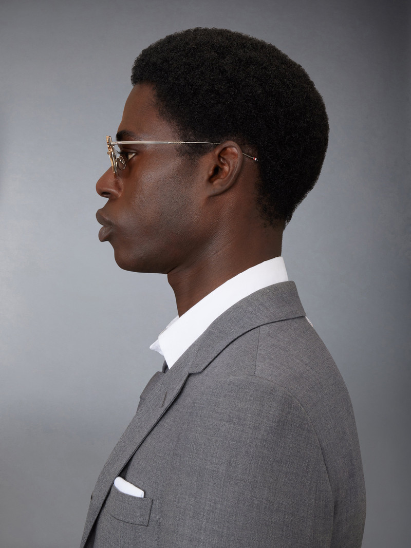 TITANIUM ROUND CLIP ON SUNGLASSES 7