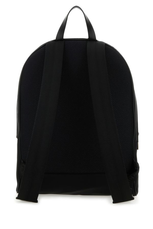 Black nylon Core backpack - 4