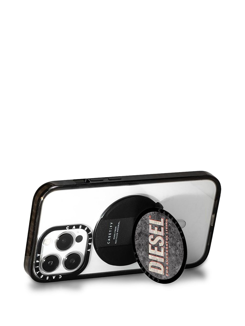 x CASETiFY logo-print phone grip stand - 3