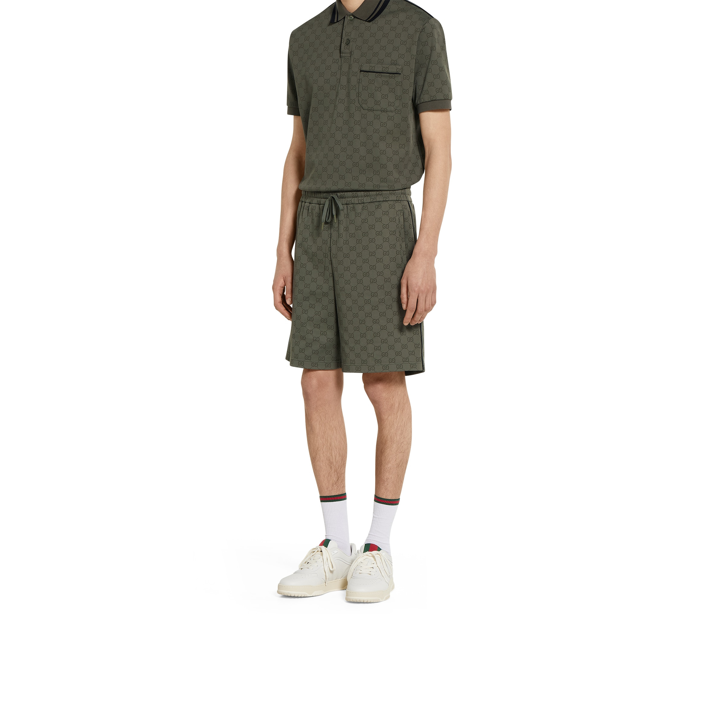 GG jersey jacquard shorts - 3