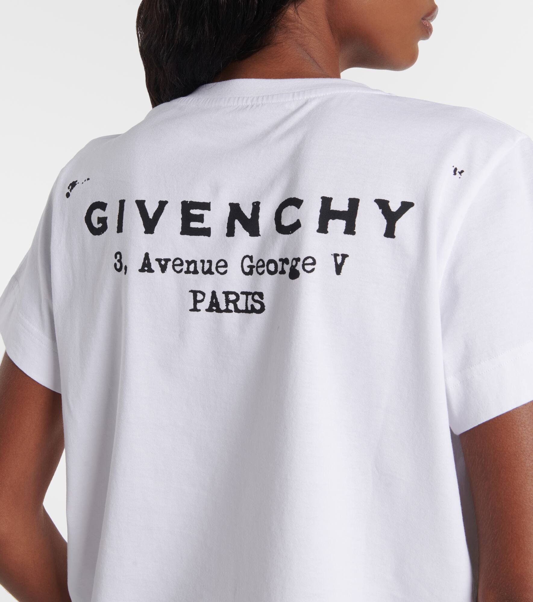 Givenchy Stamp logo cotton jersey T-shirt - 5