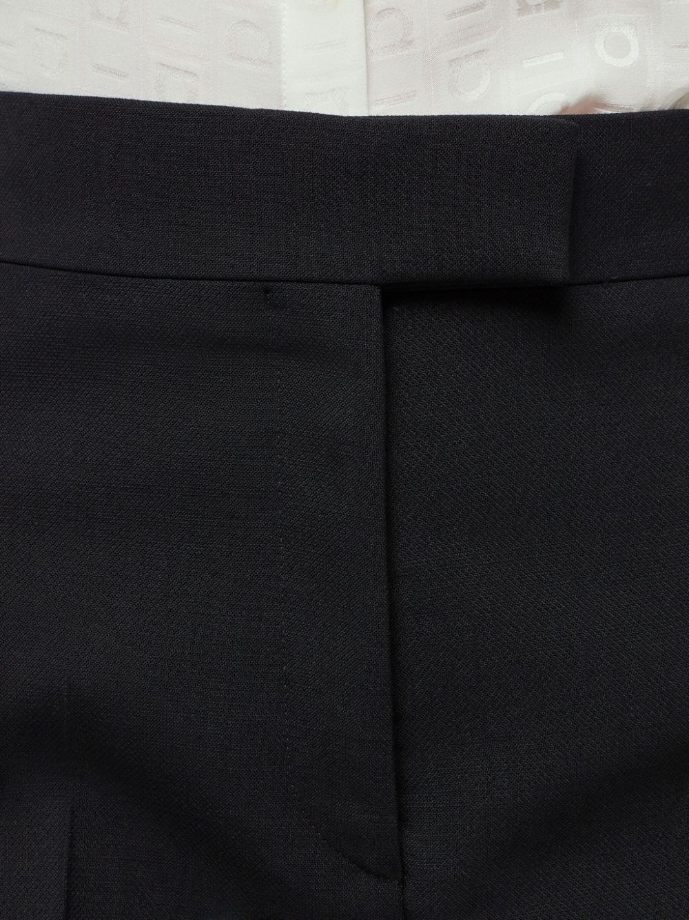 press-crease high-rise trousers - 5