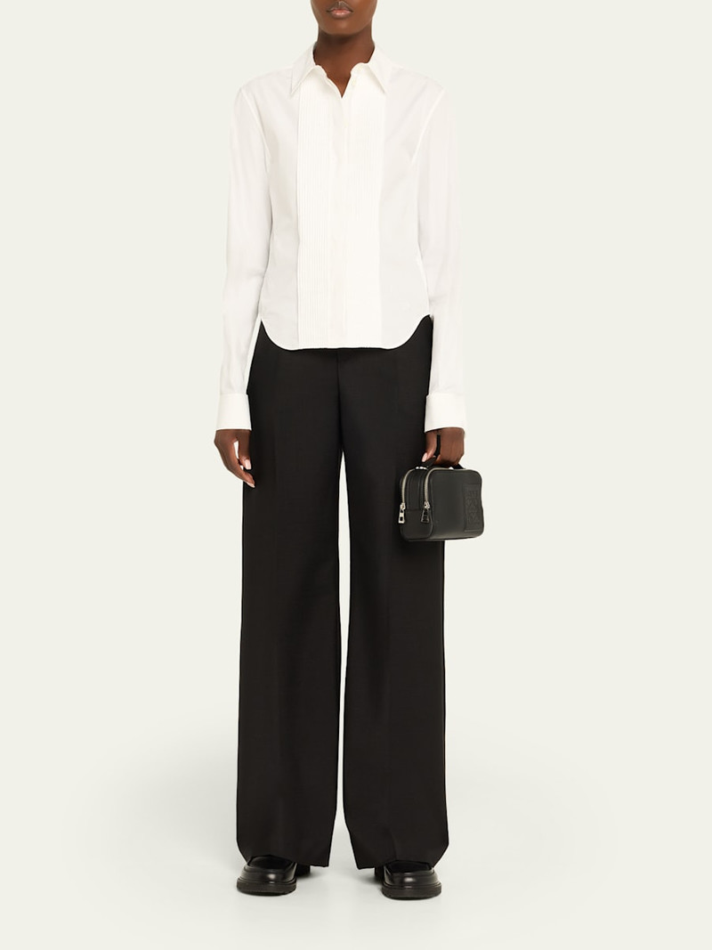 Loewe Men's Anagram Patch Leather Camera Bag outlook