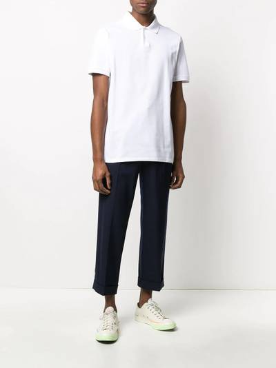 A.P.C. solid-color polo shirt outlook