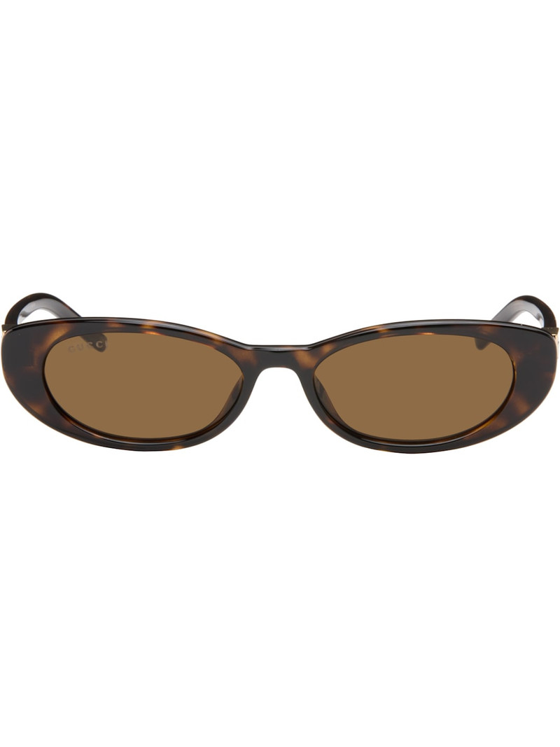 Brown G String Cat Eye Sunglasses 1