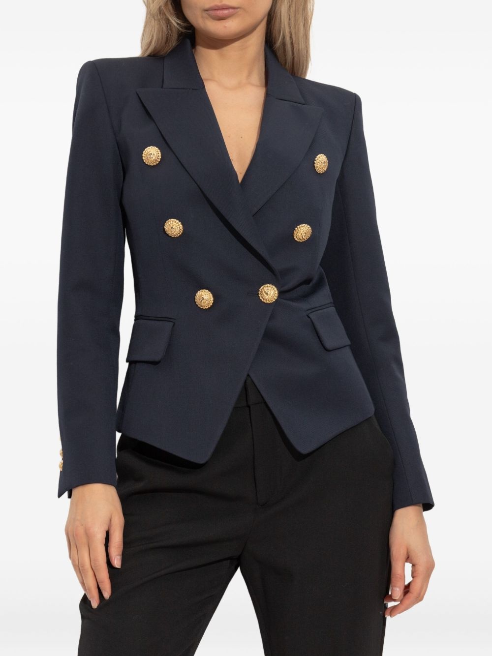 double-breasted  blazer - 3