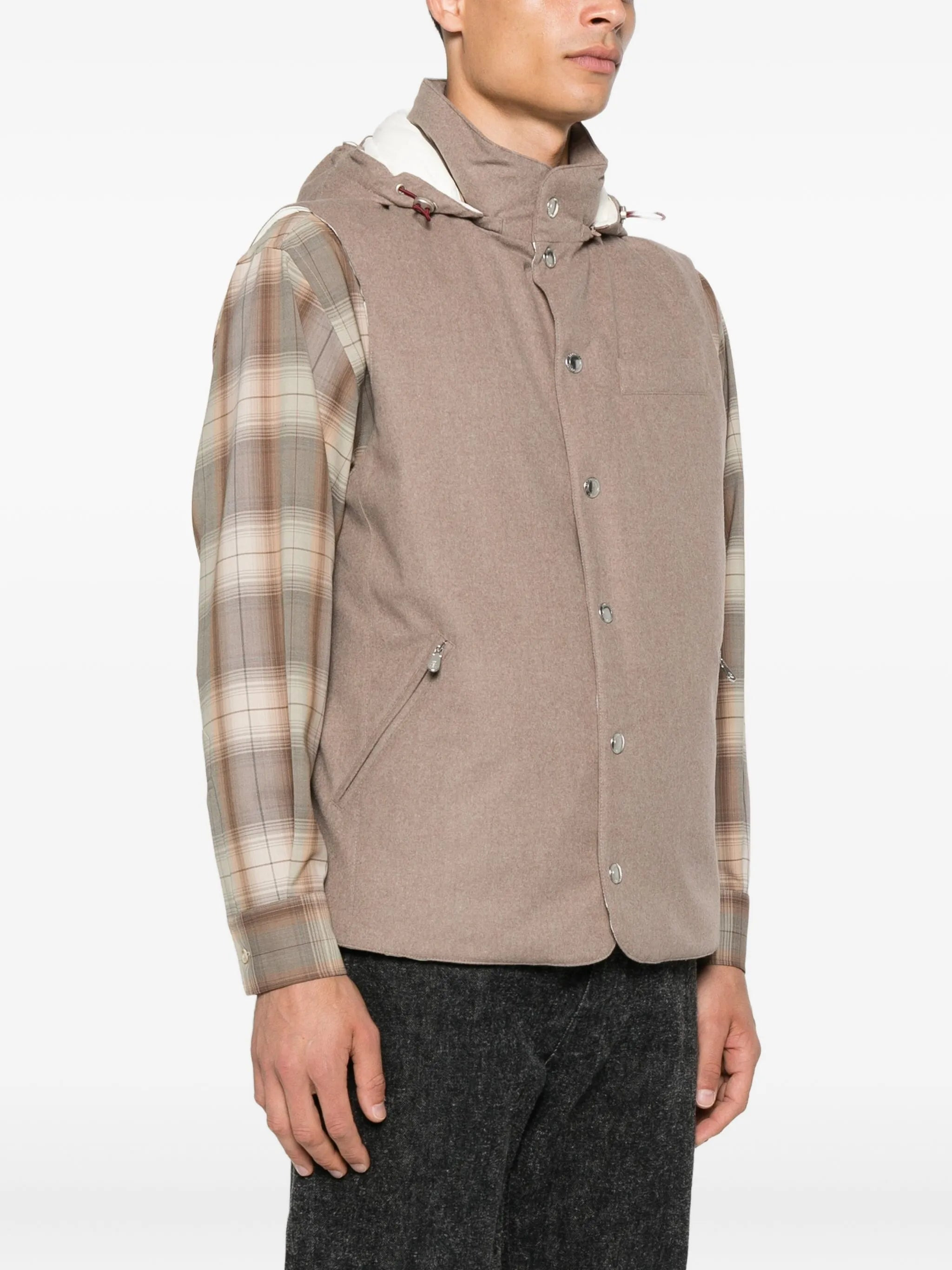 Brunello Cucinelli Hooded Gilet - 4