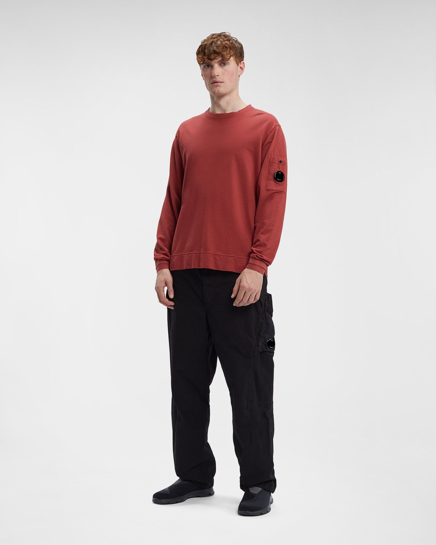 Light Fleece Side Zipped Sweatshirt - 6