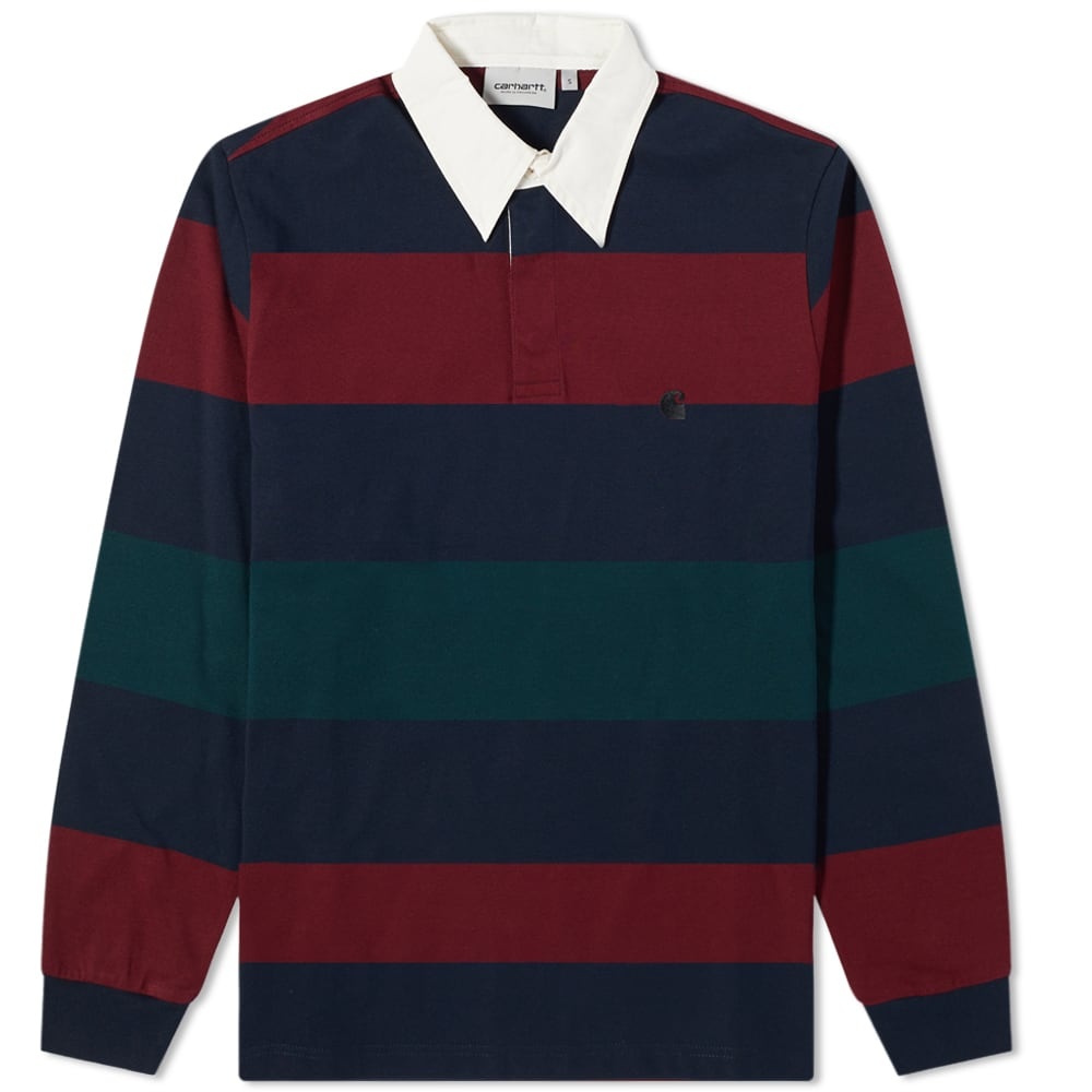 Carhartt WIP Hansen Stripe Rugby Polo - 1