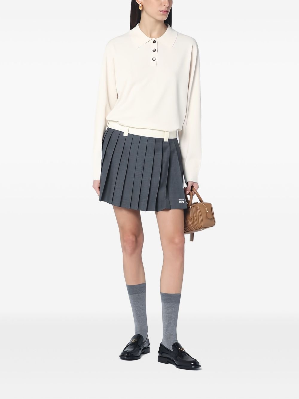 long sleeve polo shirt - 2