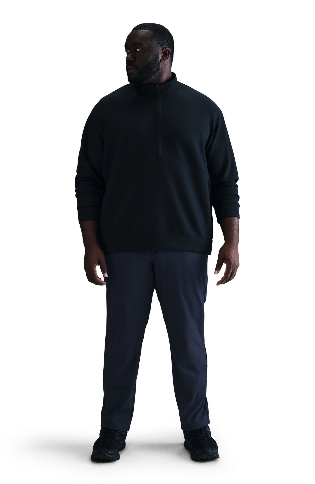 Nike 24.7 PerfectStretch Dri-FIT Regular Fit Flat Front Pants in 451 Obsidn/dkobs at Nordstrom - 8