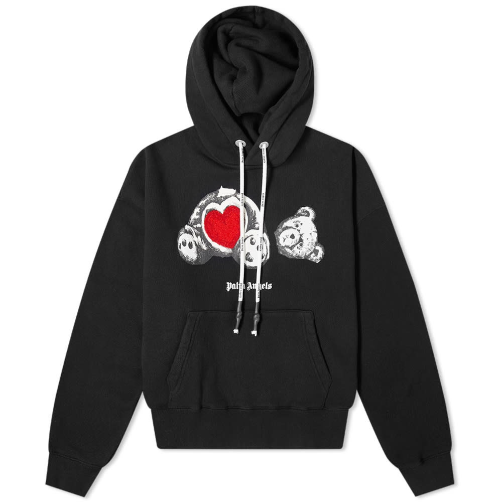 Palm Angels Bear In Love Popover Hoody - 1