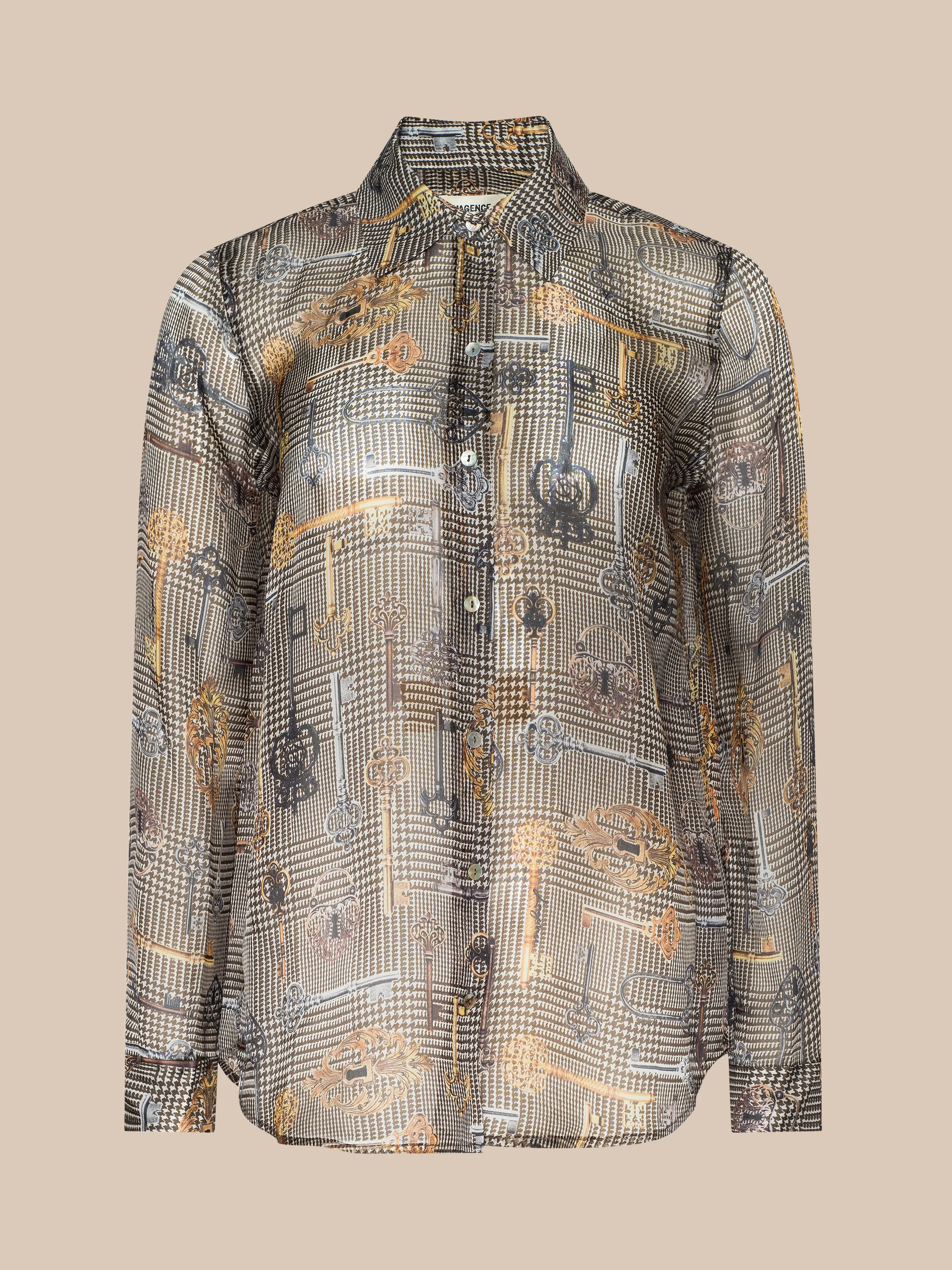 Nina Silk Blouse - 1