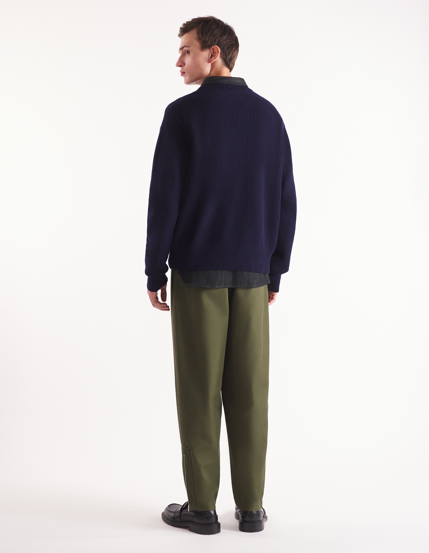 ANKLE ZIPPED PANTS - 6