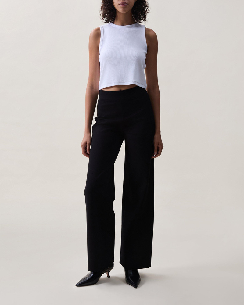 Iris Wide-Leg Pants Refine Knit 1