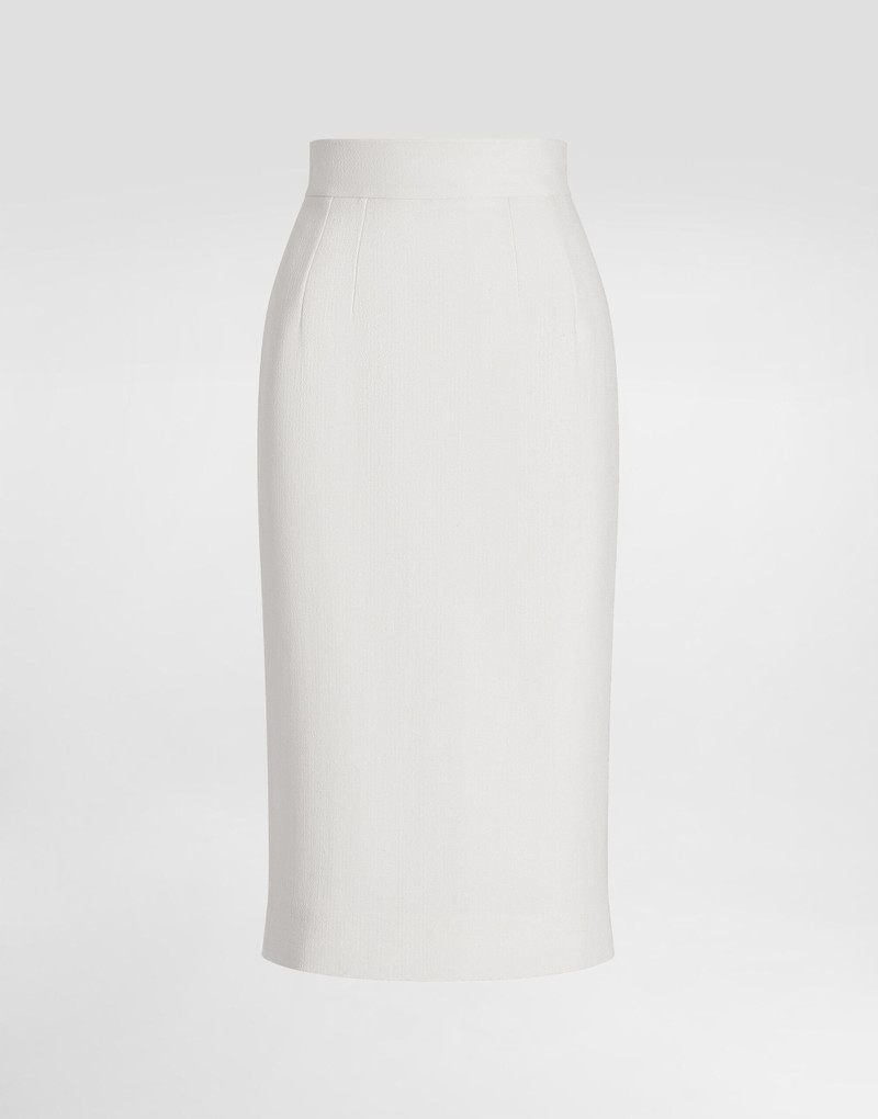 Skirt in double crêpe 1