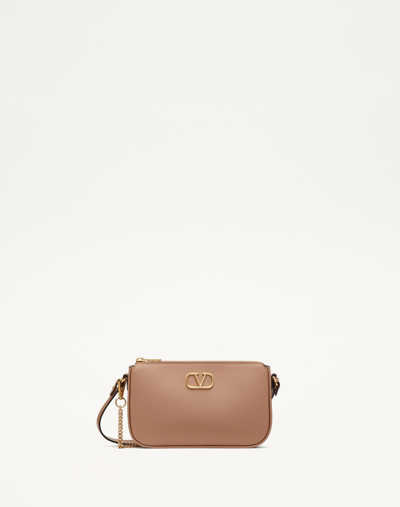 MINI VLOGO SIGNATURE CALFSKIN CROSSBODY BAG 1