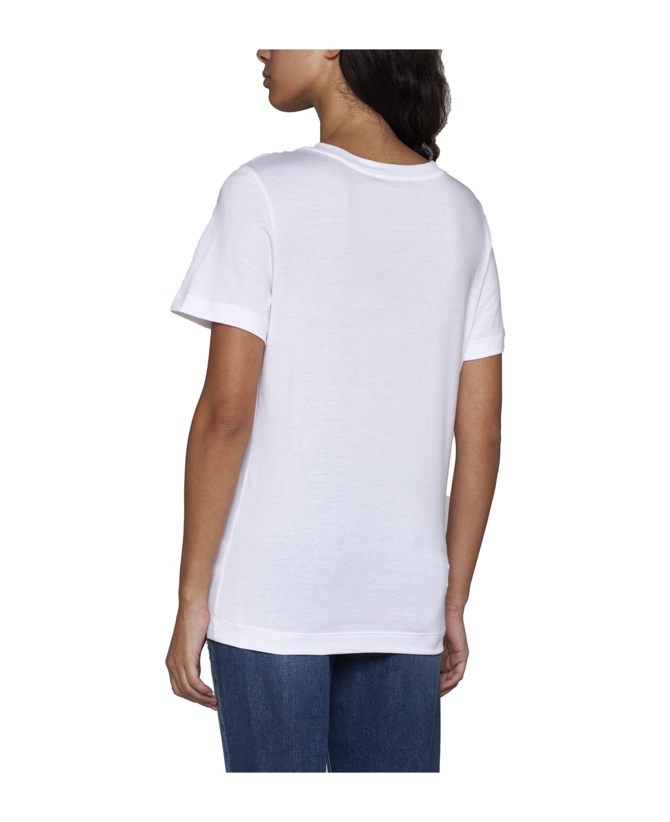 T-shirt With Logo Patch - 4