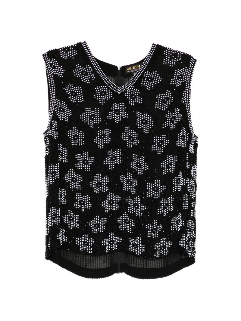 bead-embellished vest 1