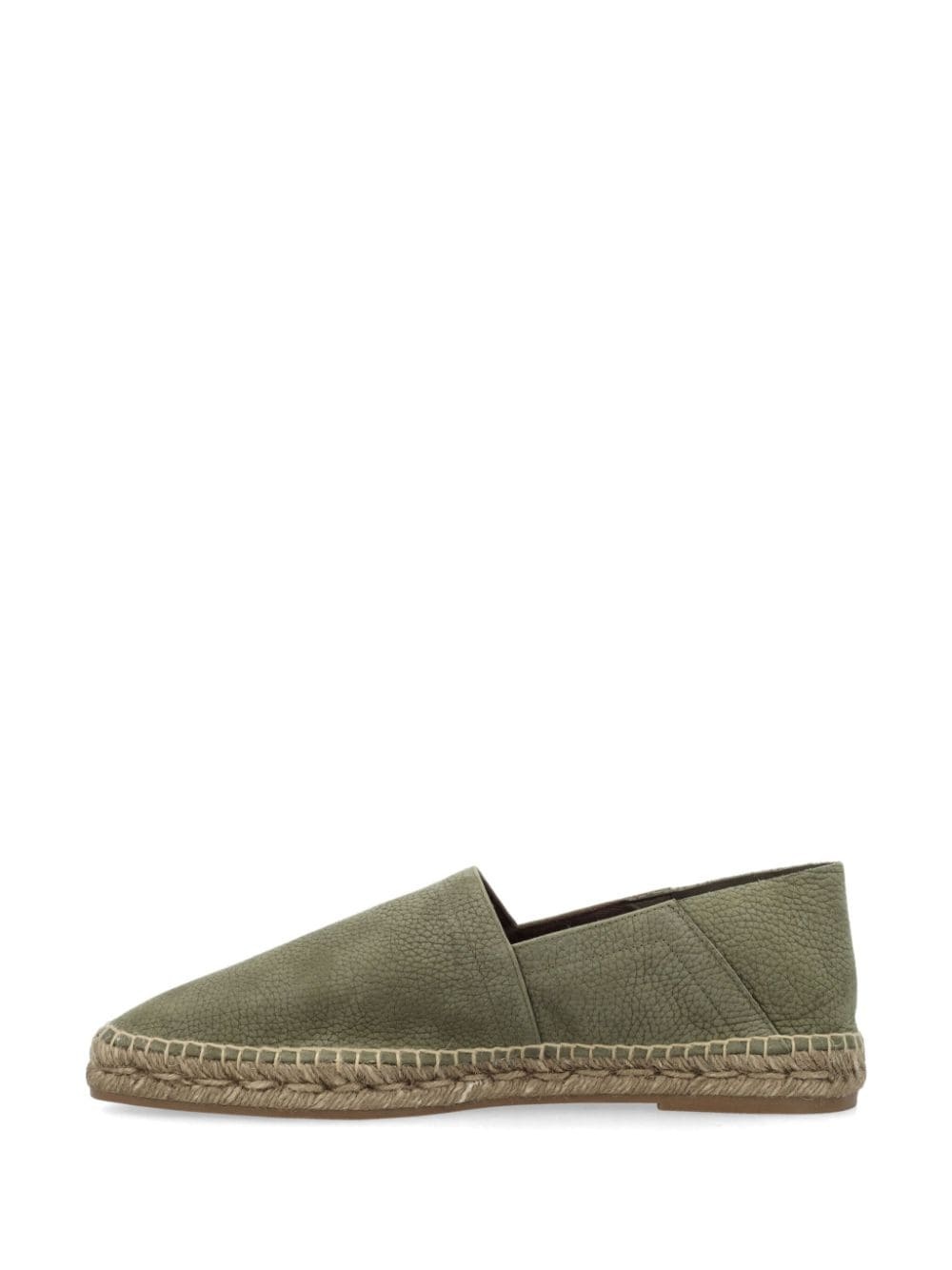 slip-on leather espadrilles - 3