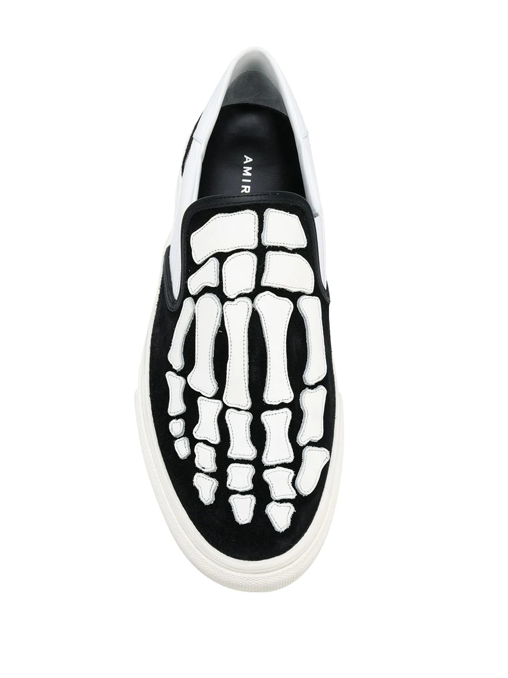 Skeleton slip-on sneakers - 4