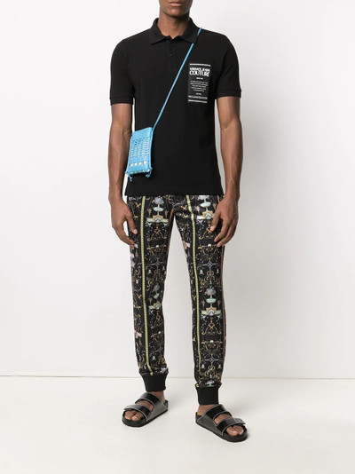 VERSACE JEANS COUTURE motif print track pants outlook