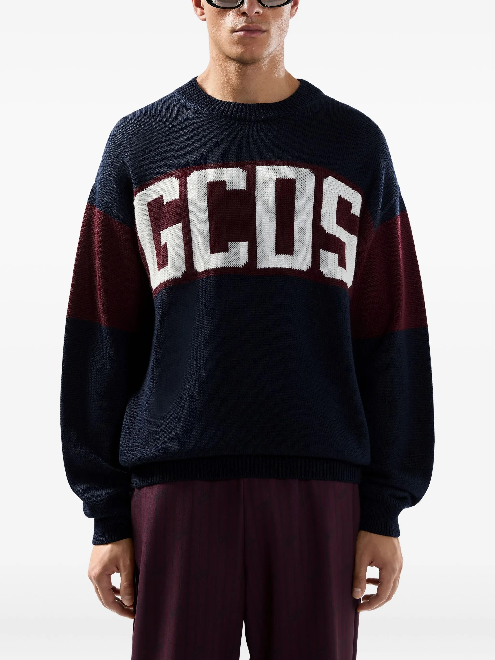 Gcds Striped Logo-detail Sweater - 5