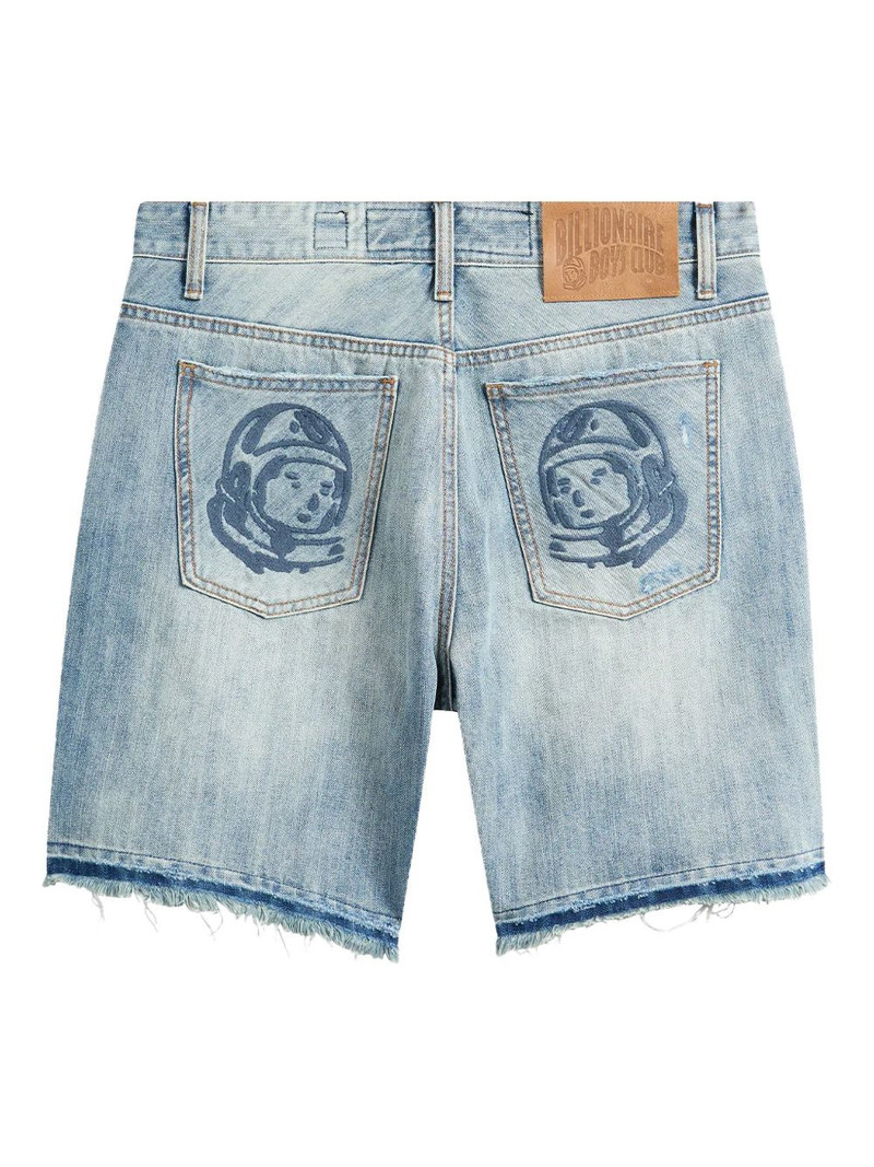 BILLIONAIRE BOYS CLUB distressed denim shorts outlook