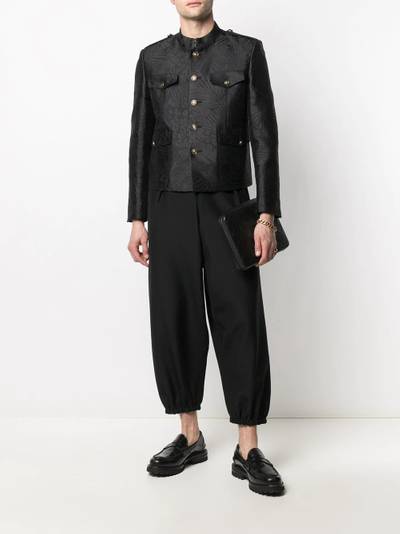 SAINT LAURENT button-detail shirt jacket outlook