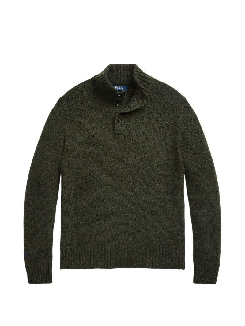 button mock-neck sweater 1