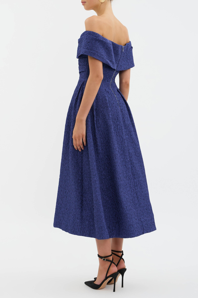 Helene Off Shoulder Midi Dress 4