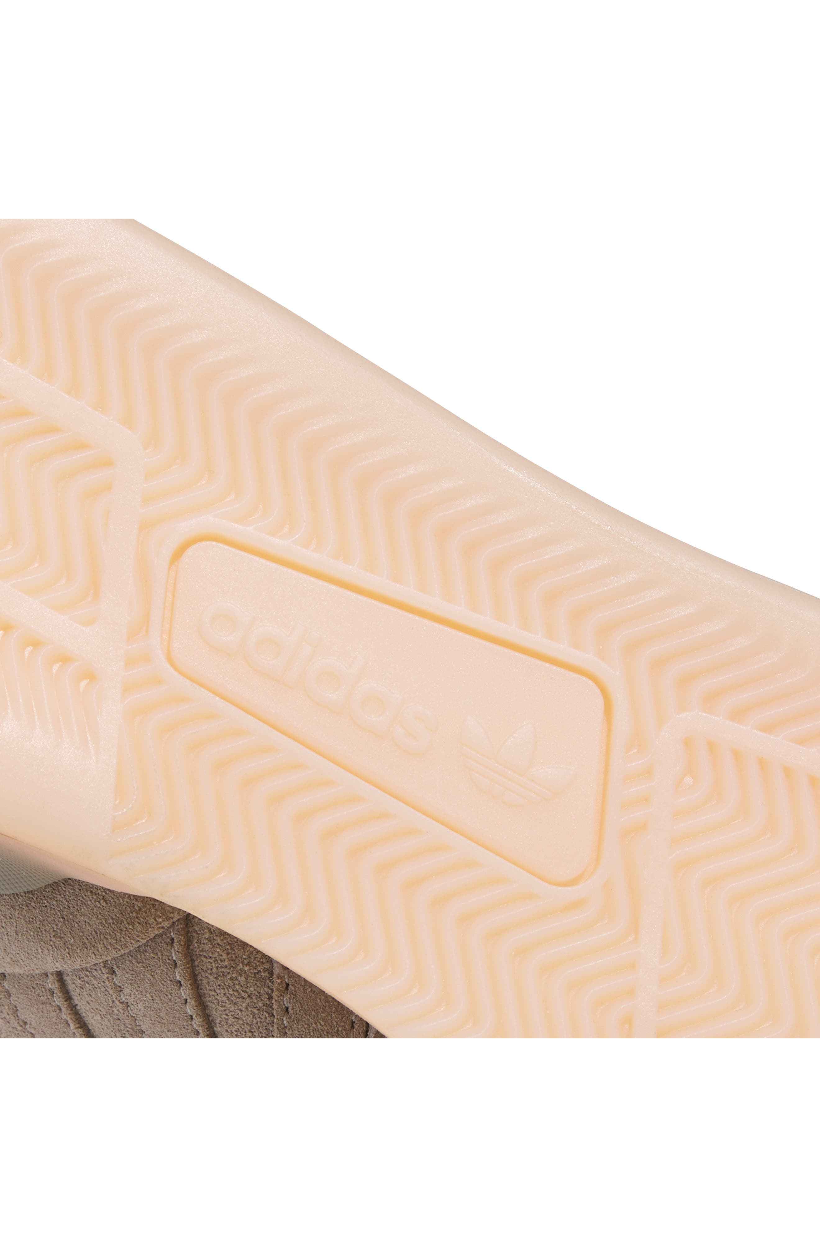 adidas Rivalry Lux Low Top Basketball Sneaker in Putty Beige/Powder Coral at Nordstrom - 7