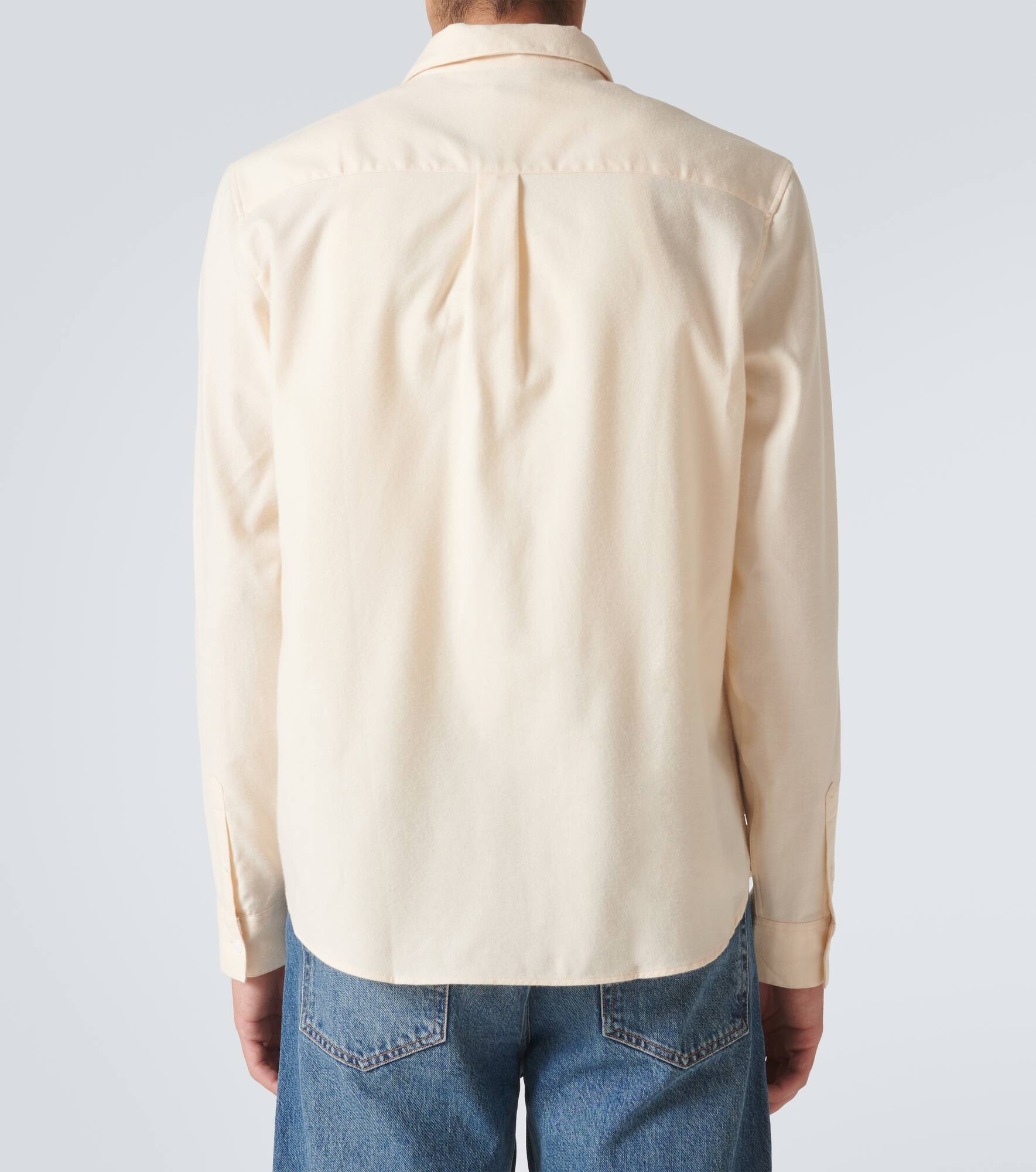 Cotton and wool shirt - 4