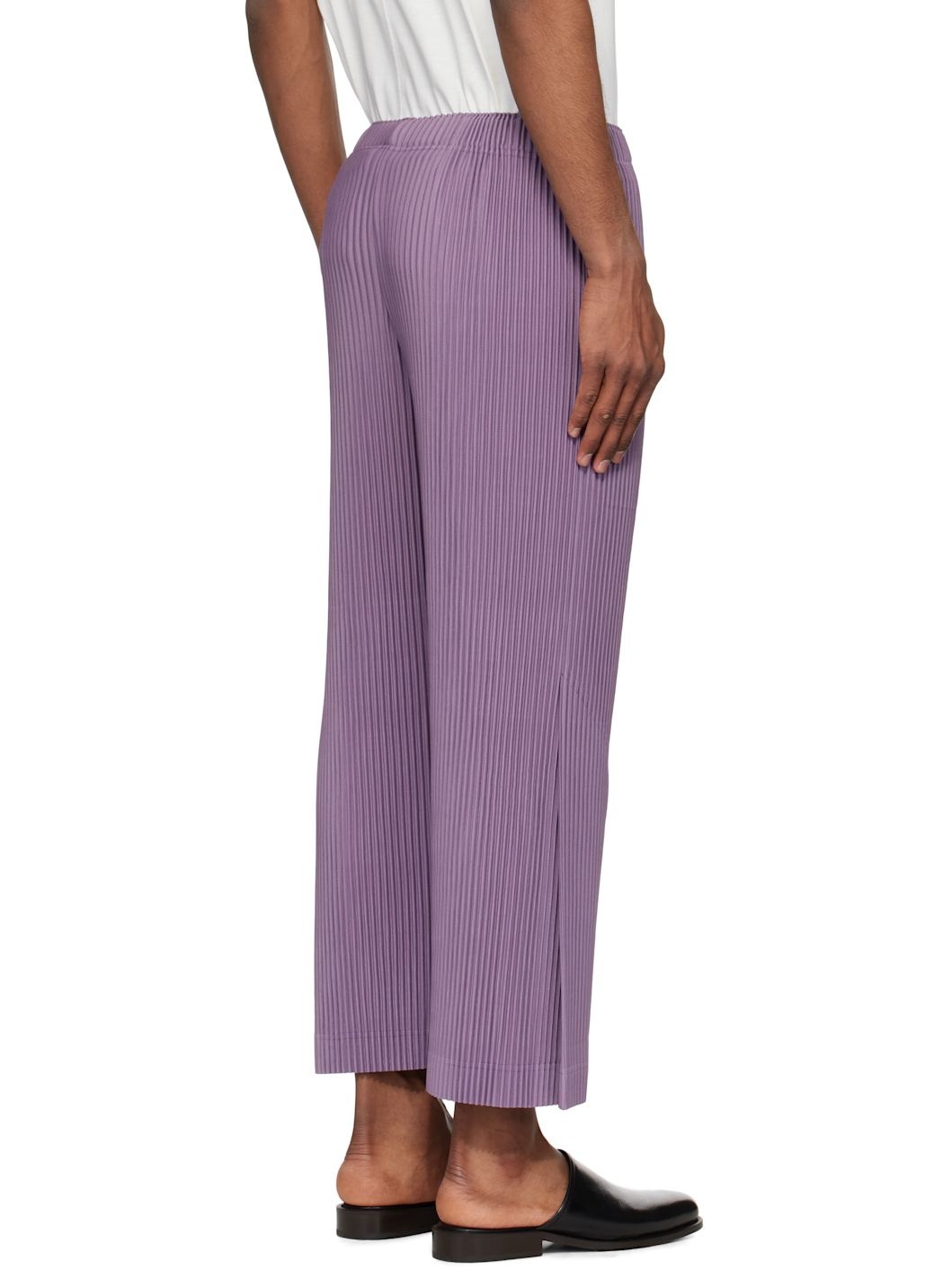 Purple Monthly Color April Trousers - 3