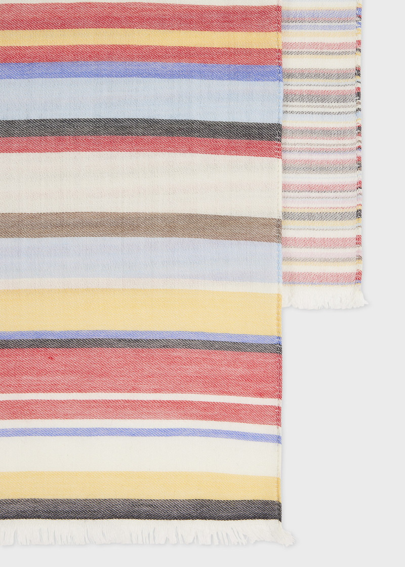 Paul Smith Gradient 'Signature Stripe' Scarf outlook