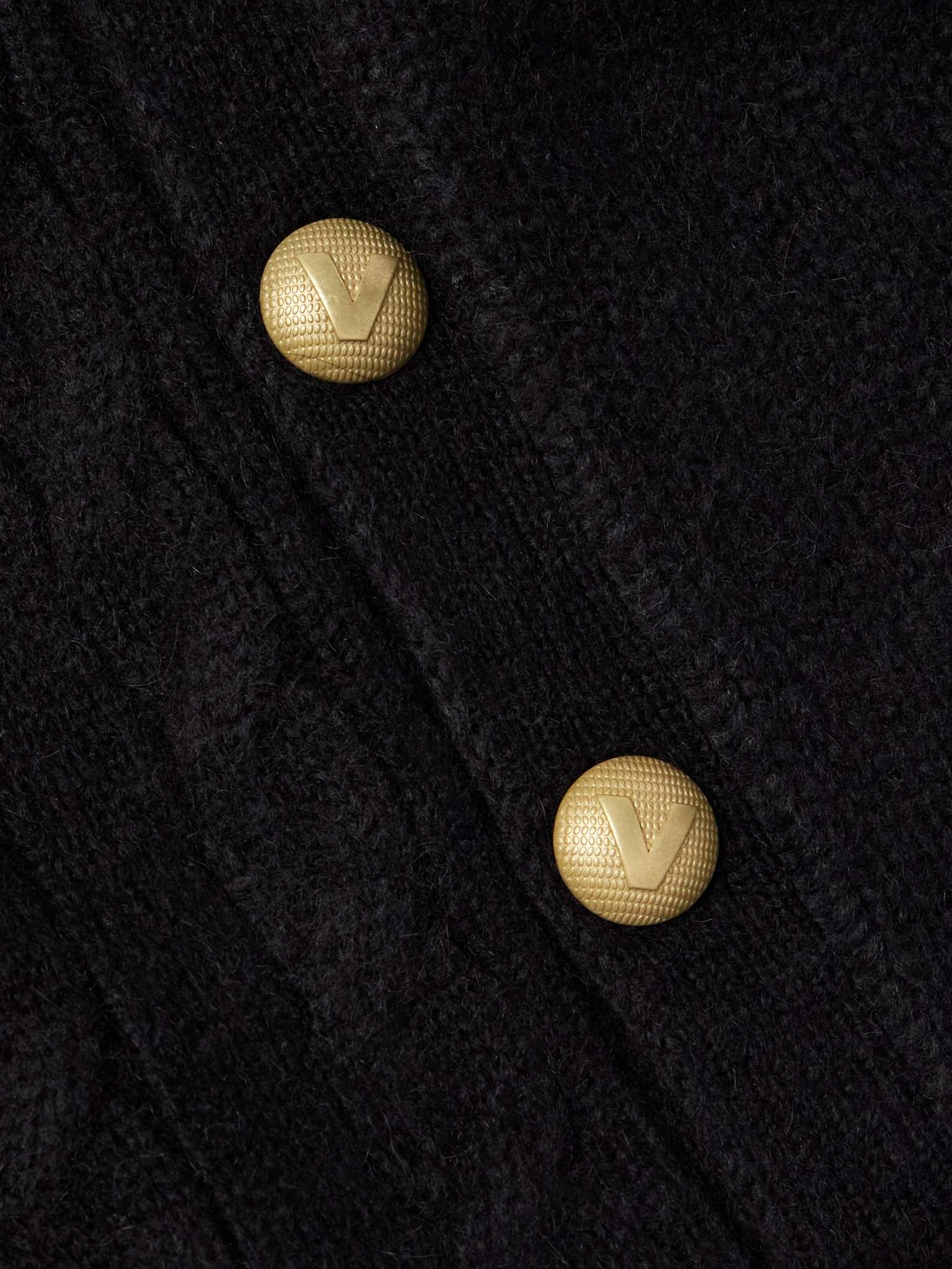 Oversized Cable-Knit and Ribbed Alpaca-Blend Cardigan - 4